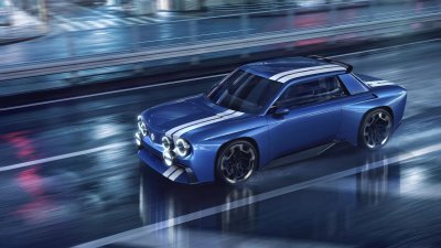 Renault brengt de 8 Gordini terug als elektrische coupé